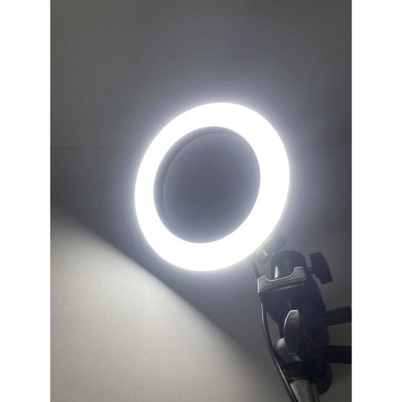 NanGuang 6" Bicolor LED Ring Light Kit Tripod, Table Stand, and Travel Bag